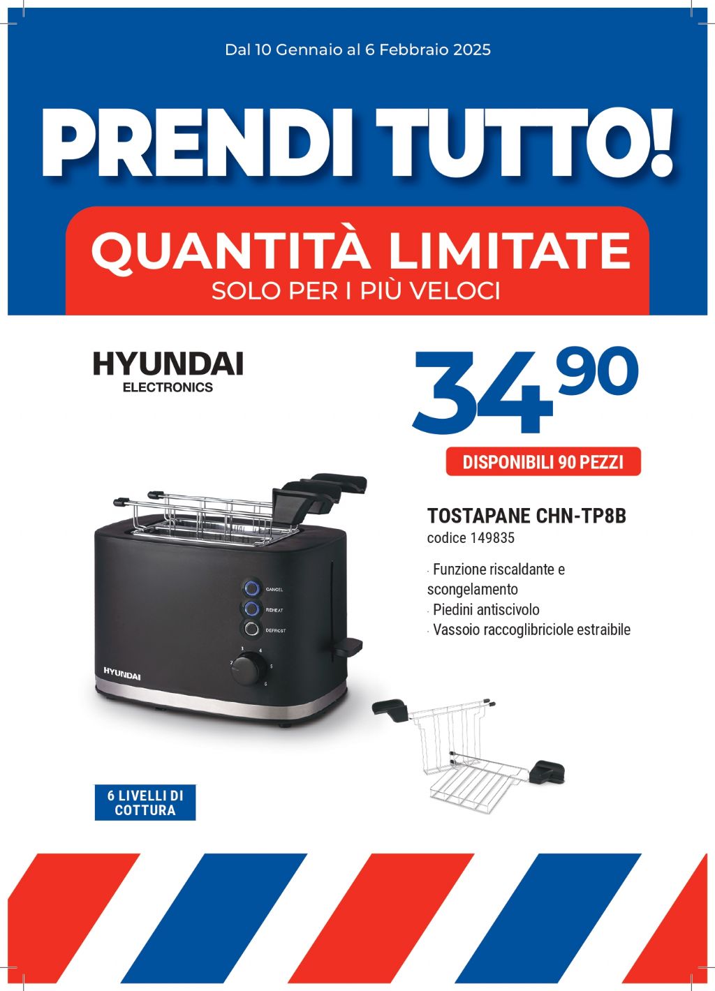 TOSTAPANE HYUNDAI CHN-TP8B